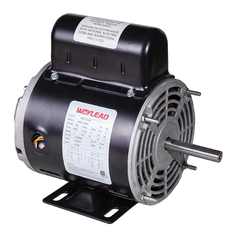 48 Frame Dripproof Single-Phase Motor